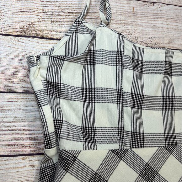 Urban Outfitters Keya Plaid Hook & Eye Mini Dress Size Large- Retro-Y2k - Picture 3 of 13